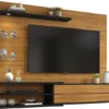 PAINEL NT 1115 TV ATÉ 60" POL OFF FREIJÓ/PRETO - NOTÁVEL