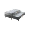 Cama Box solteiro RM D33 88x188x43cm - RONDOMÓVEIS