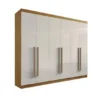 ROUPEIRO  DA VINCI 6 PORTAS - MDF (CINAMOMO/OFF)